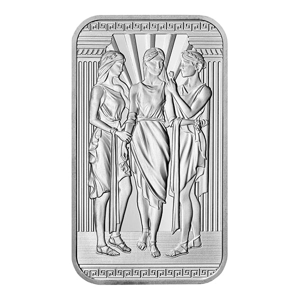 Three Graces 1 oz. Silver Bar