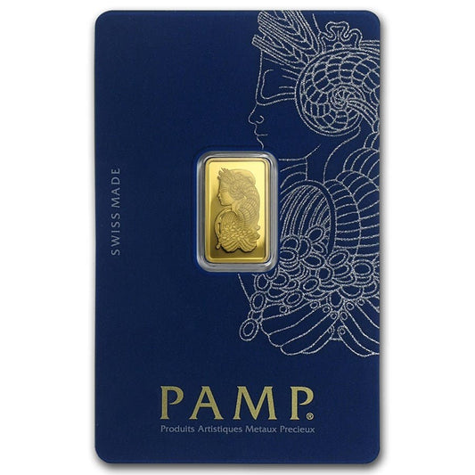 2.5 Gram Gold Pamp Lady Fortuna